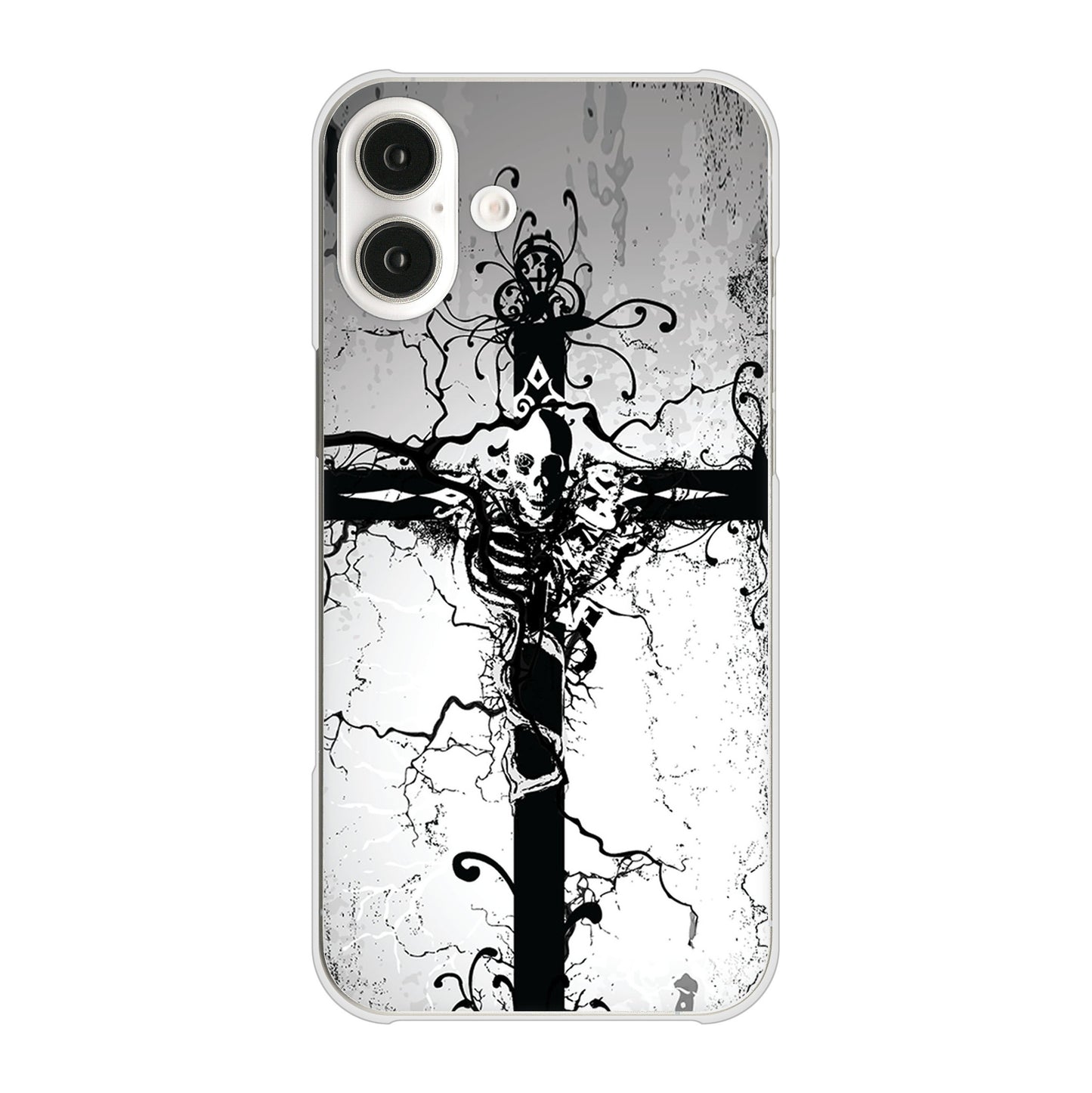 iPhone 16 Plus 432 張付の骸 ハードケース 背面印刷