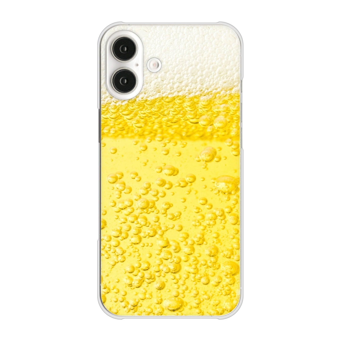 iPhone 16 Plus 生ビール ハードケース 背面印刷