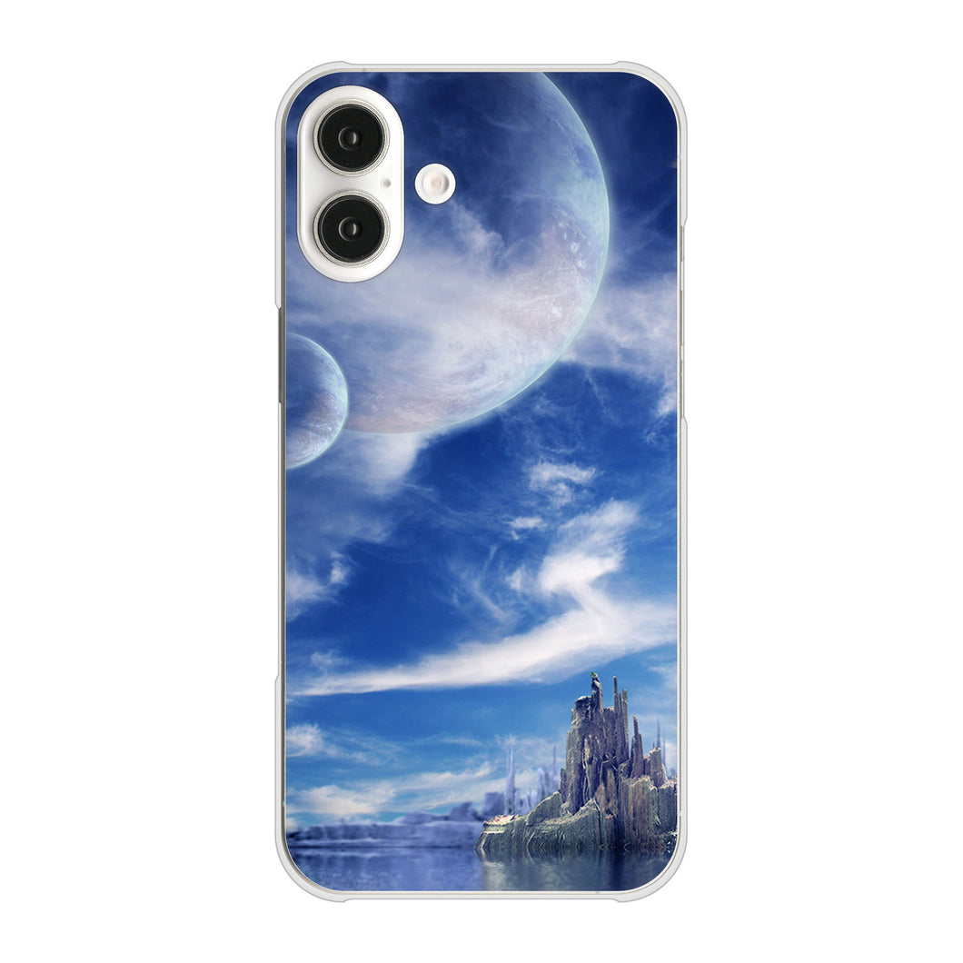 iPhone 16 Plus 1270 広がる宇宙 ハードケース 背面印刷