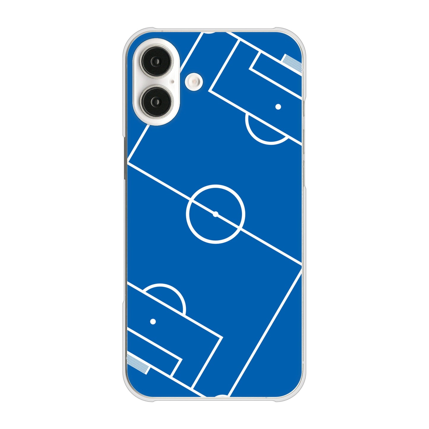 iPhone 16 Plus IB922 SOCCER_ピッチ ハードケース 背面印刷
