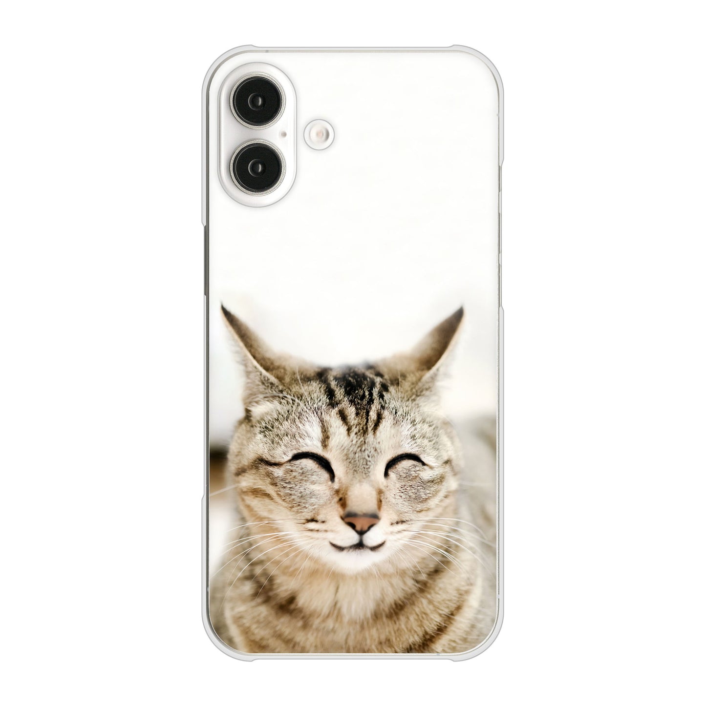 iPhone 16 Plus VA801 笑福ねこ ハードケース 背面印刷