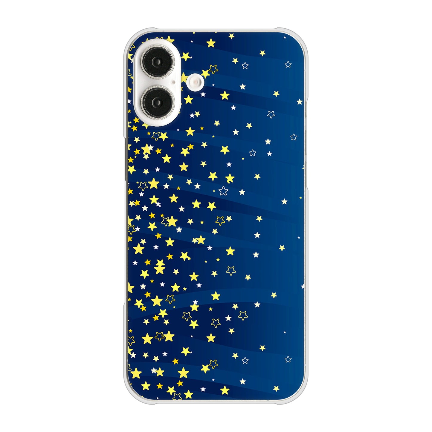 iPhone 16 Plus VA842 満天の星空 ハードケース 背面印刷