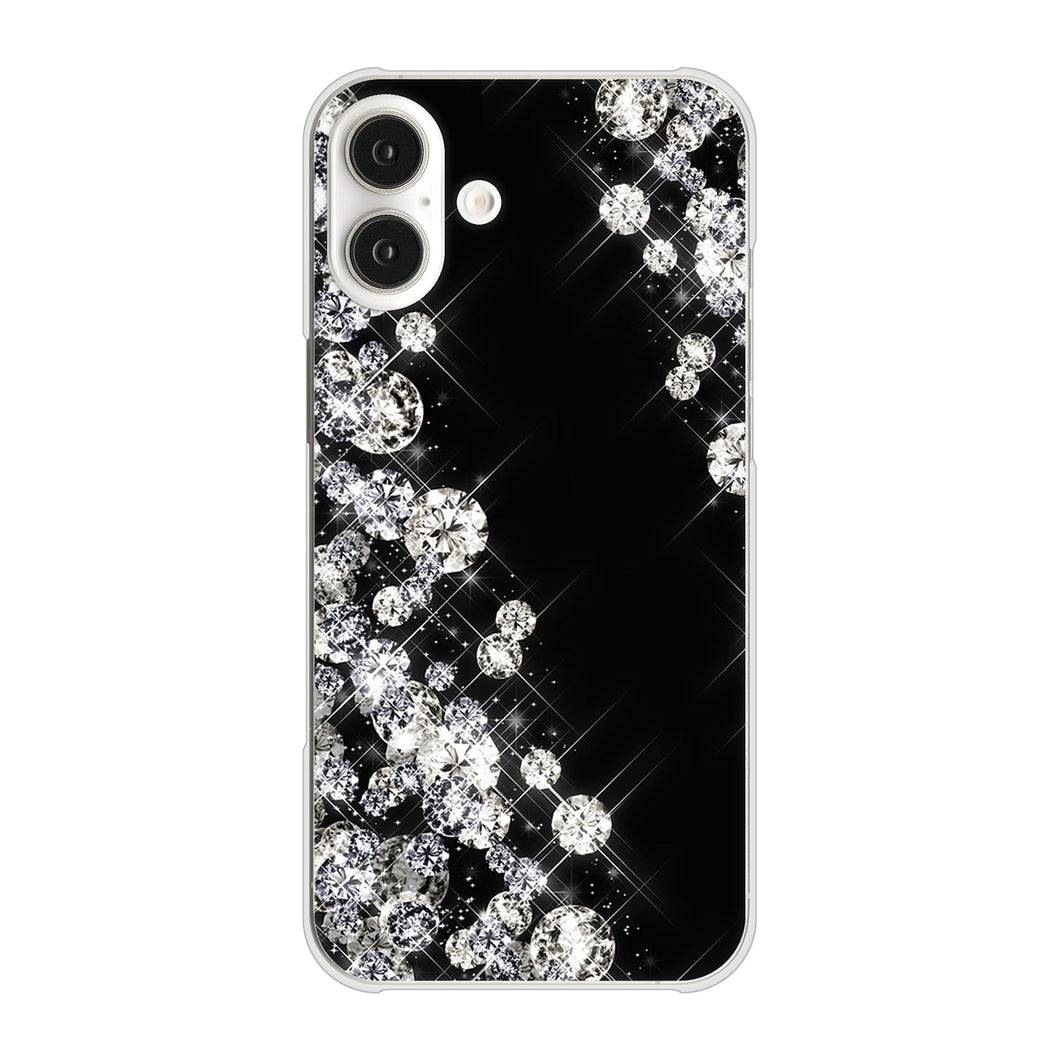 iPhone 16 Plus VA871 ダイヤモンドフレーム ハードケース 背面印刷