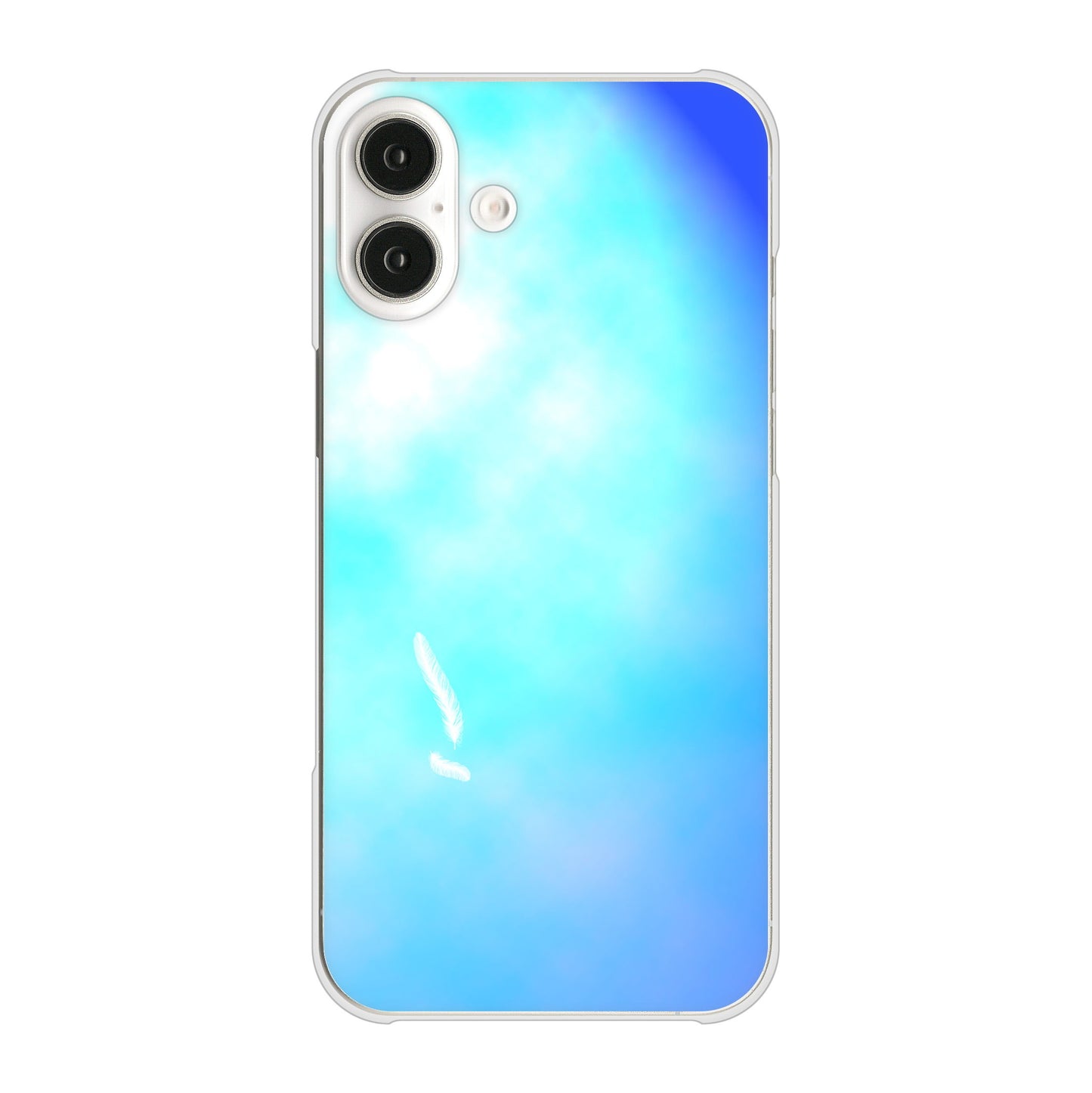 iPhone 16 Plus パステルアート ハードケース 背面印刷
