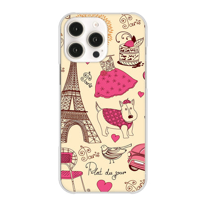 iPhone 16 Pro Max LOVE フランス ハードケース 背面印刷