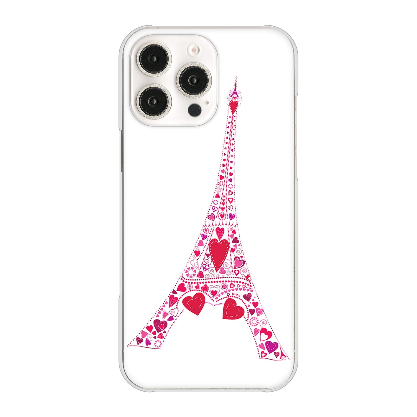 iPhone 16 Pro Max LOVE フランス ハードケース 背面印刷