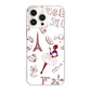 iPhone 16 Pro Max LOVE フランス ハードケース 背面印刷