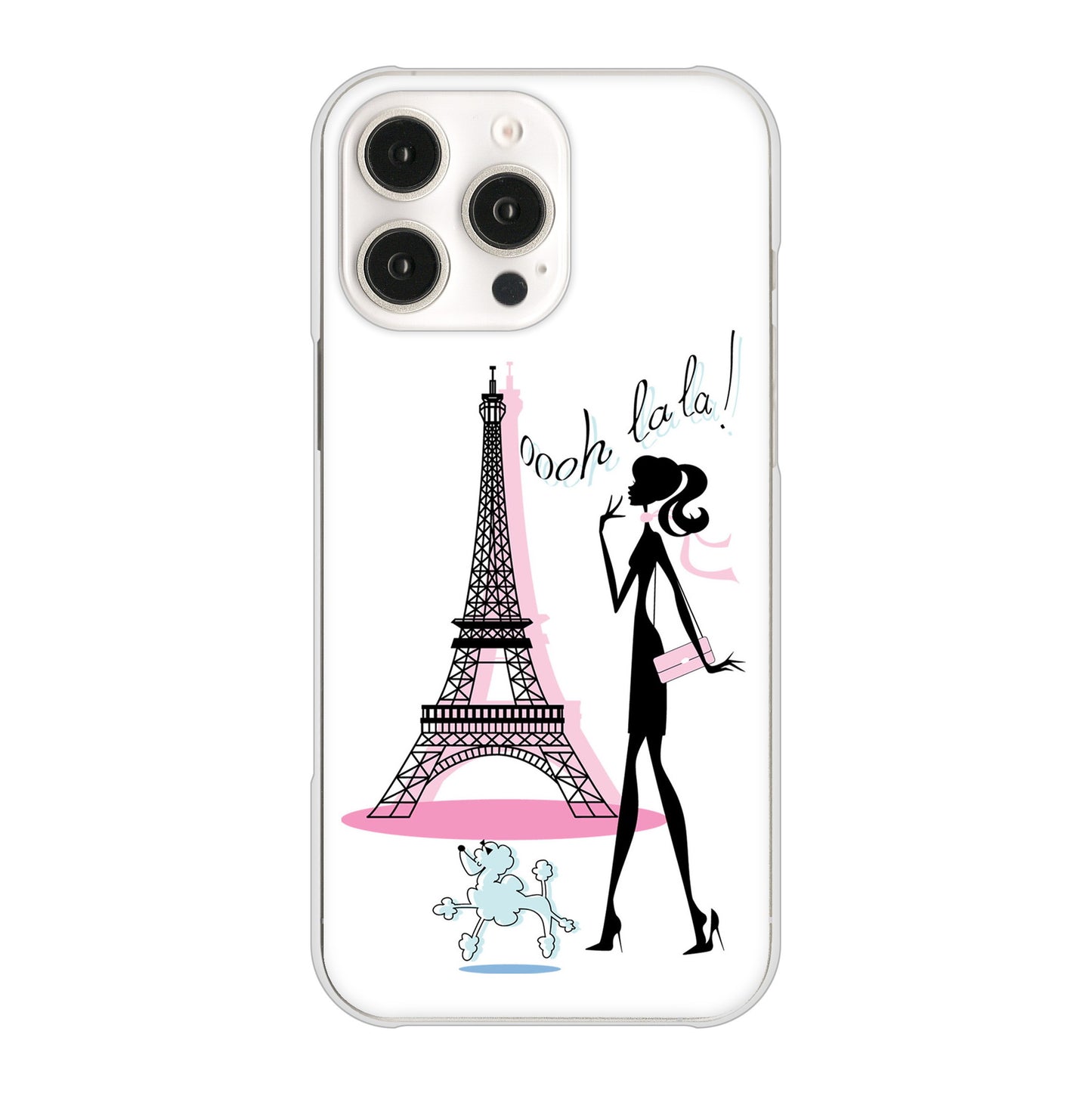 iPhone 16 Pro Max LOVE フランス ハードケース 背面印刷
