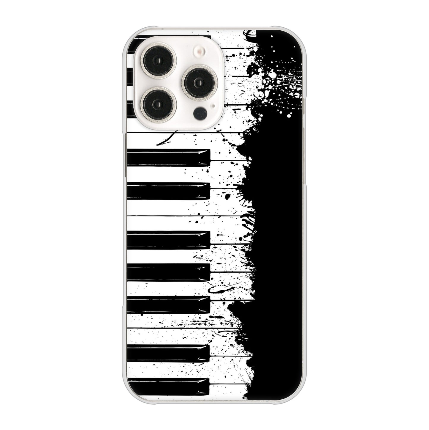 iPhone 16 Pro Max ピアノ ハードケース 背面印刷