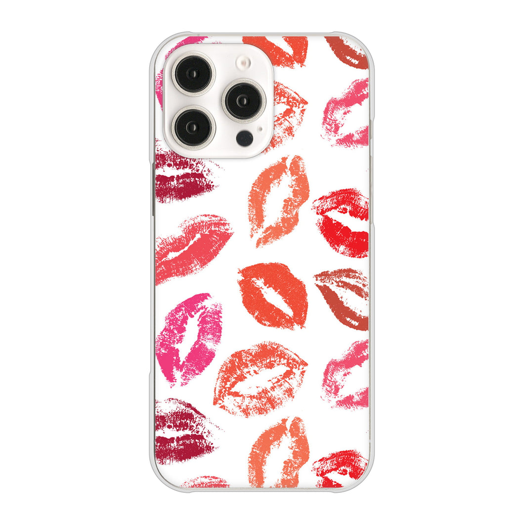 iPhone 16 Pro Max 734 キスkissキス ハードケース 背面印刷