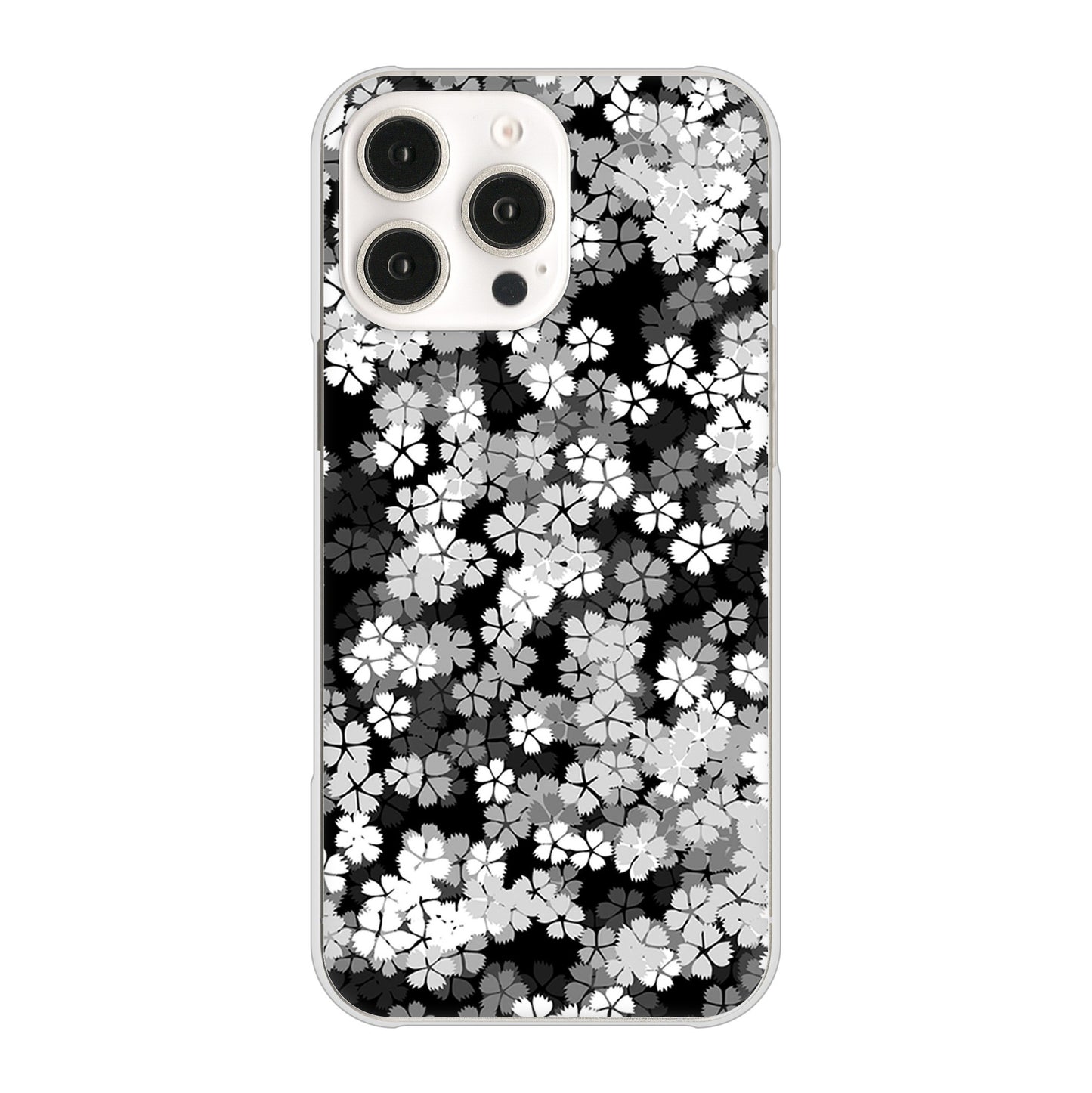 iPhone 16 Pro Max 1332 夜桜 ハードケース 背面印刷