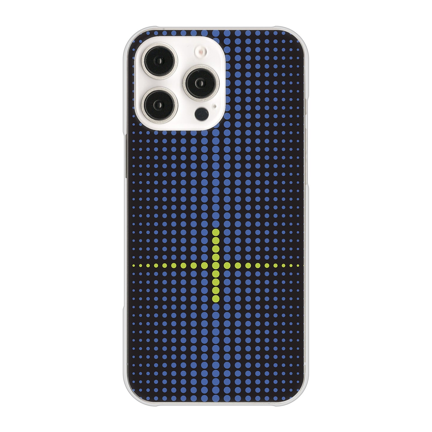 iPhone 16 Pro Max IB907 グラデーションドット ハードケース 背面印刷
