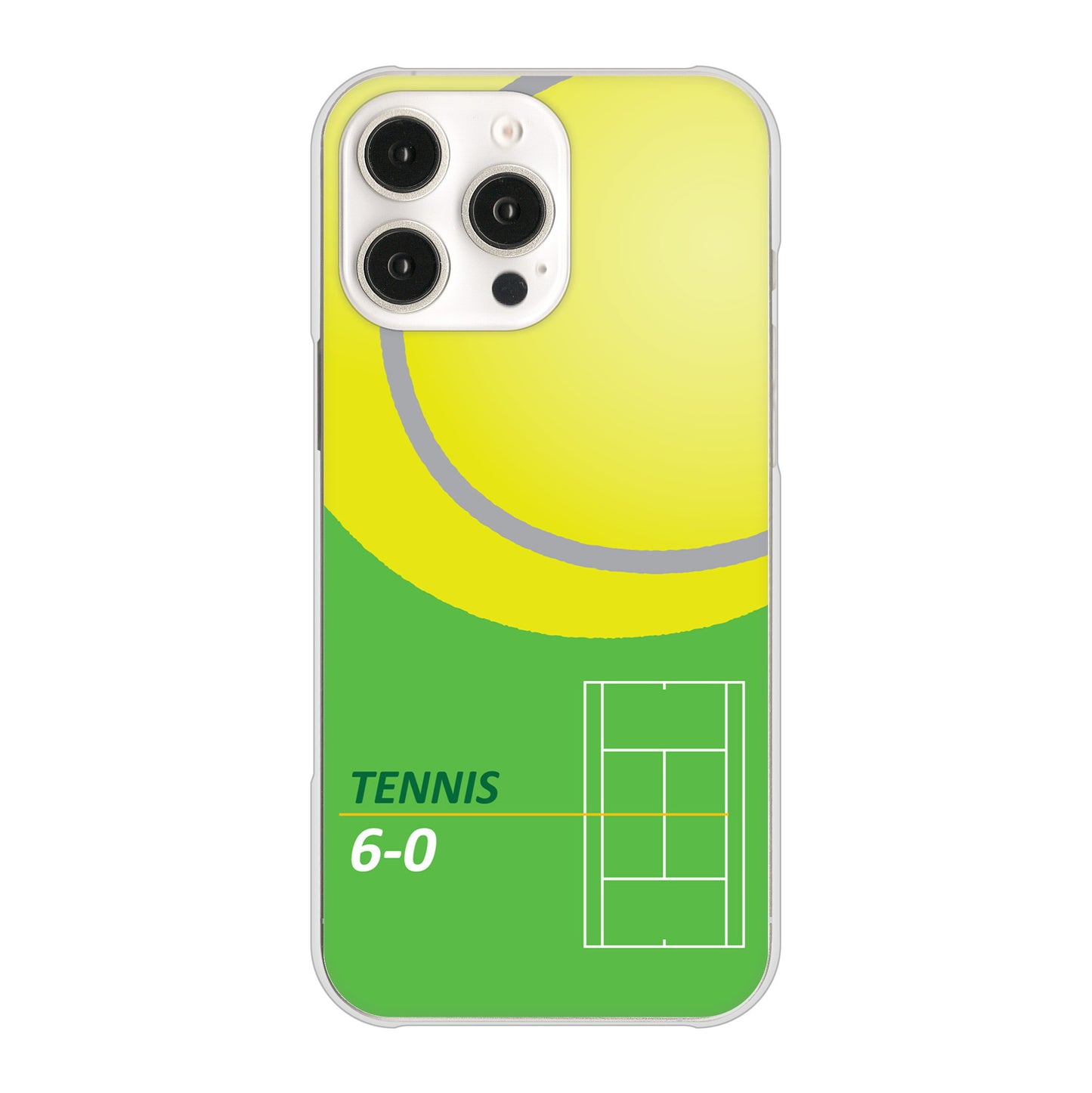 iPhone 16 Pro Max IB920 TENNIS ハードケース 背面印刷