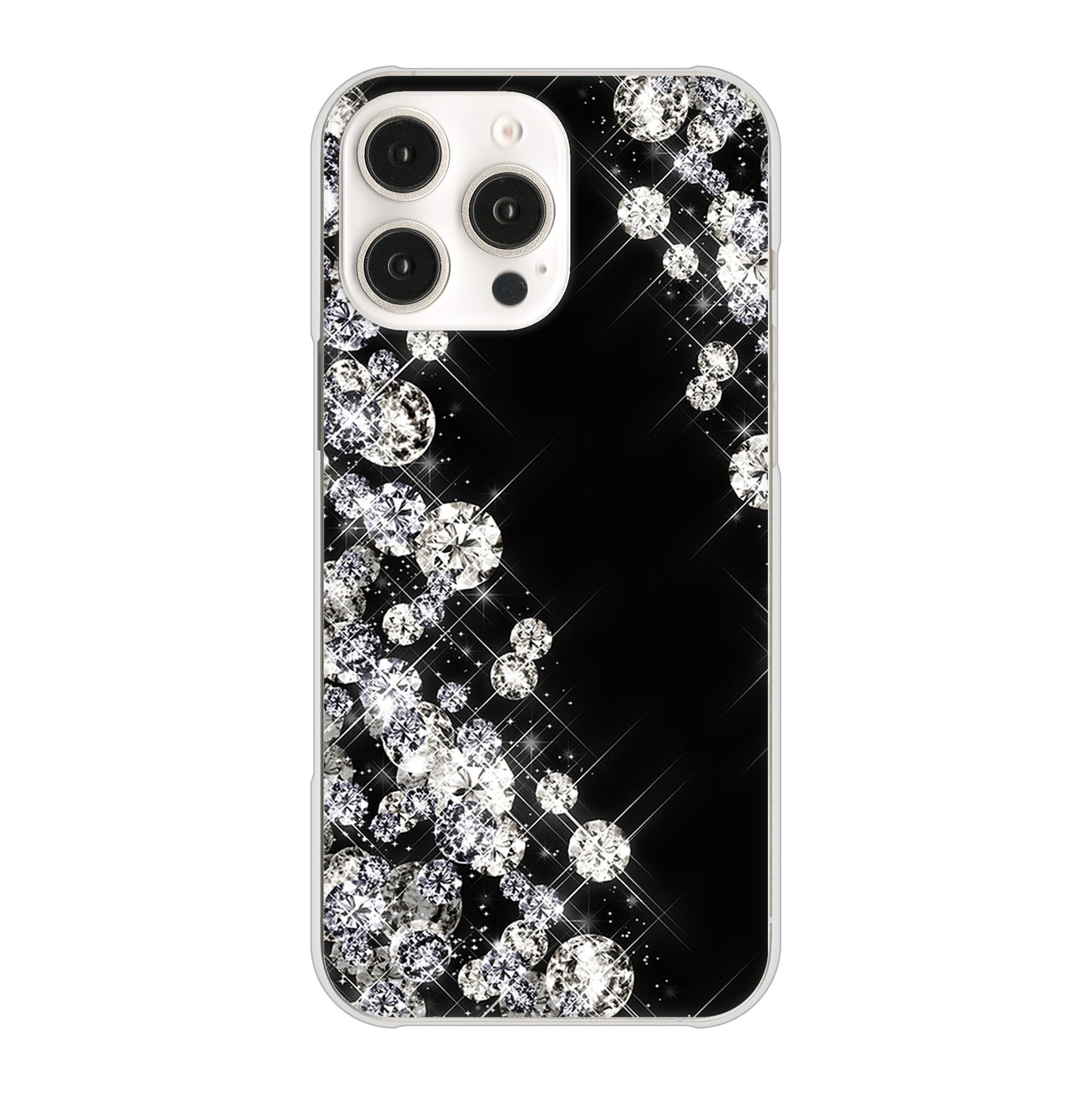 iPhone 16 Pro Max VA871 ダイヤモンドフレーム ハードケース 背面印刷