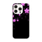 iPhone 16 Pro 019 桜クリスタル ハードケース 背面印刷