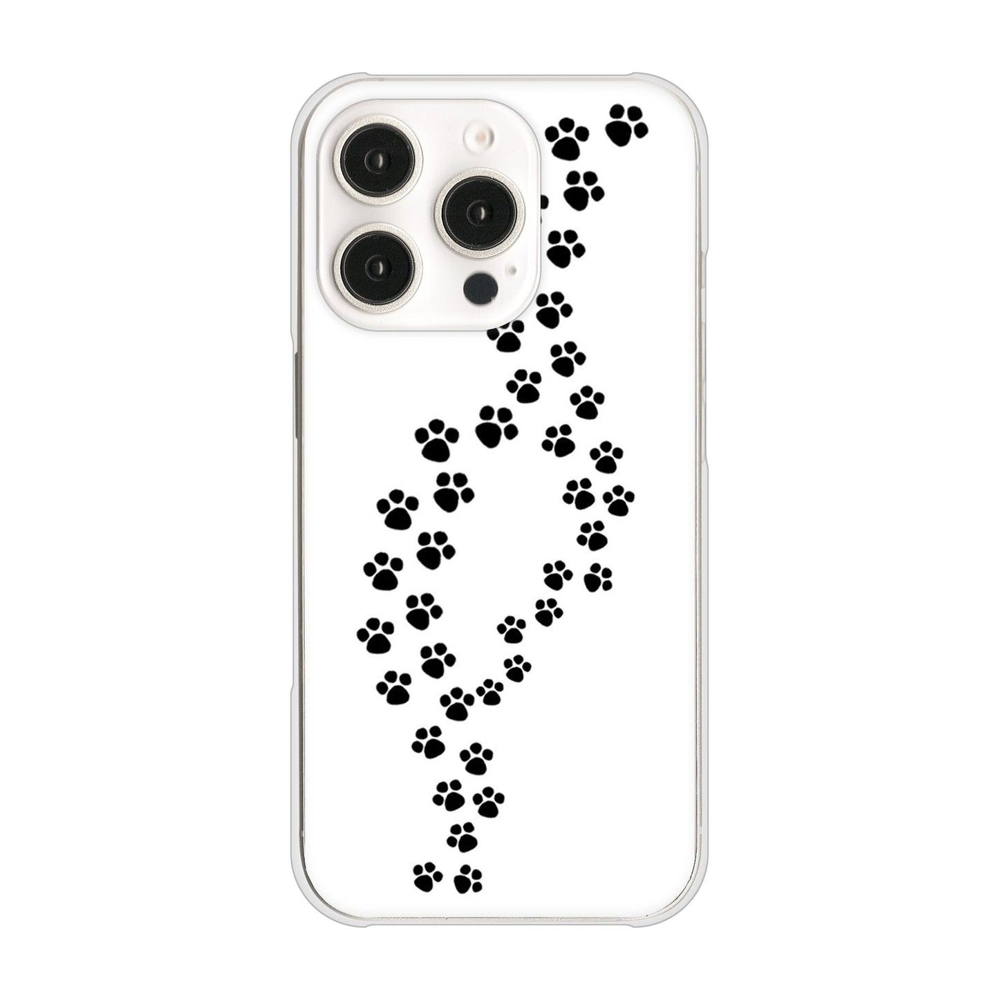 iPhone 16 Pro 066 あしあと ハードケース 背面印刷