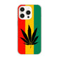 iPhone 16 Pro 083 大麻ラスタカラー ハードケース 背面印刷