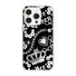 iPhone 16 Pro 187 ゴージャス クラウン ハードケース 背面印刷