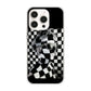 iPhone 16 Pro 357 bk&wh ハードケース 背面印刷