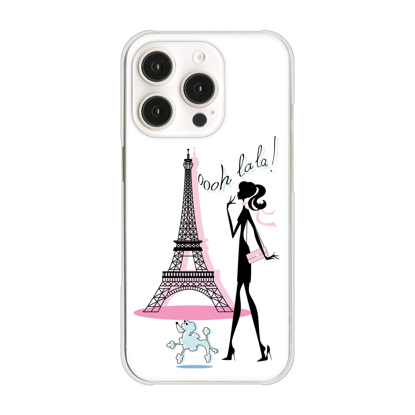 iPhone 16 Pro LOVE フランス ハードケース 背面印刷