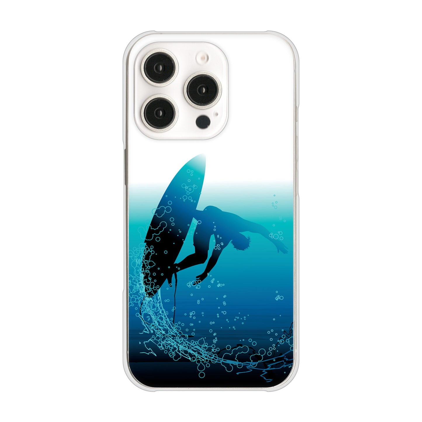 iPhone 16 Pro 416 カットバック ハードケース 背面印刷