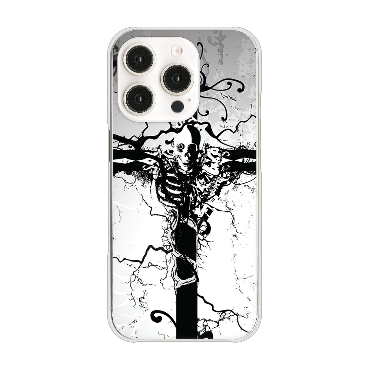 iPhone 16 Pro 432 張付の骸 ハードケース 背面印刷