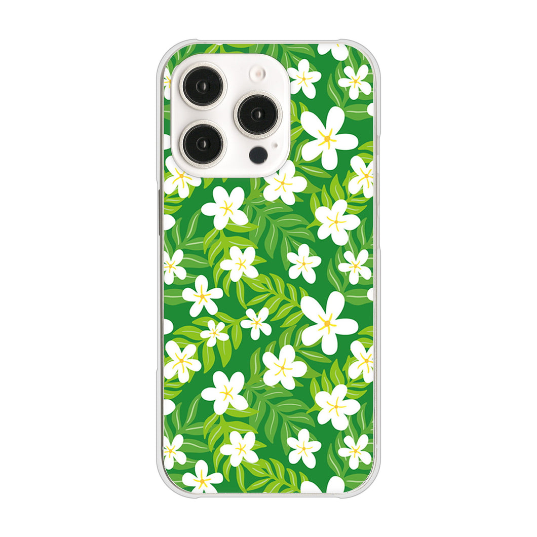 iPhone 16 Pro 760 ジャスミンの花畑 ハードケース 背面印刷