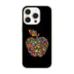 iPhone 16 Pro 1195 カラフルアップル ハードケース 背面印刷