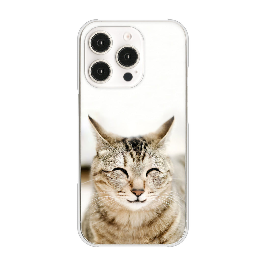 iPhone 16 Pro VA801 笑福ねこ ハードケース 背面印刷