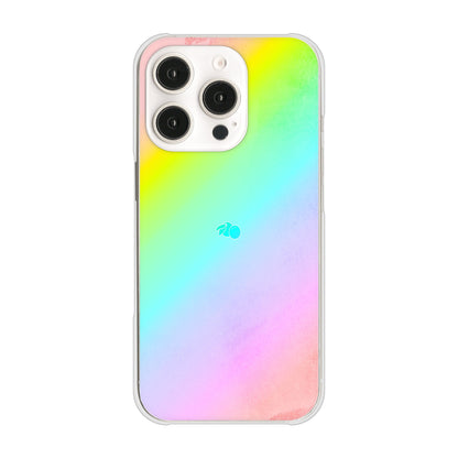 iPhone 16 Pro パステルアート ハードケース 背面印刷