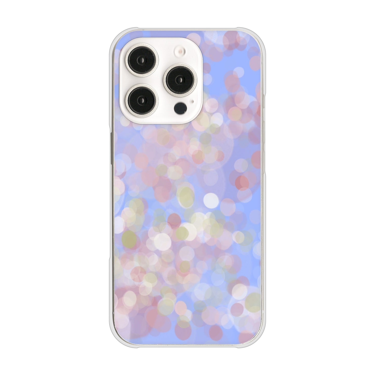 iPhone 16 Pro パステルアート ハードケース 背面印刷