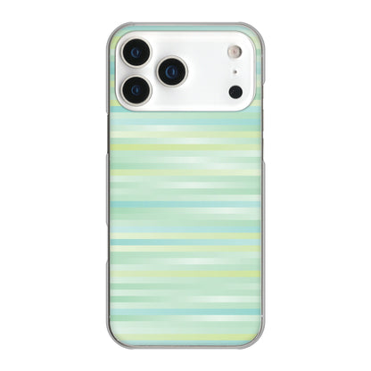 iPhone 17 Pro Max グラデーションボーダー ハードケース 背面印刷