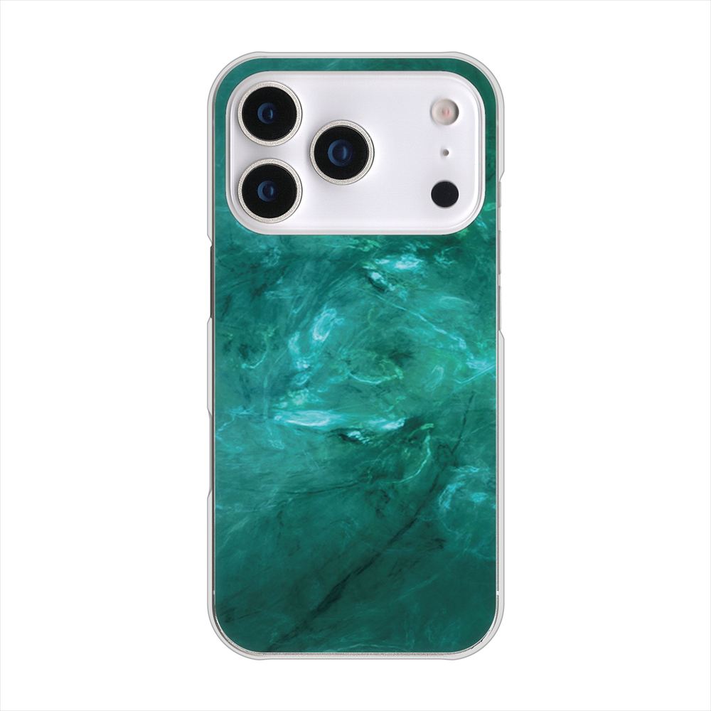 iPhone 18 Pro 高画質仕上げ 背面印刷 ハードケース大理石BK