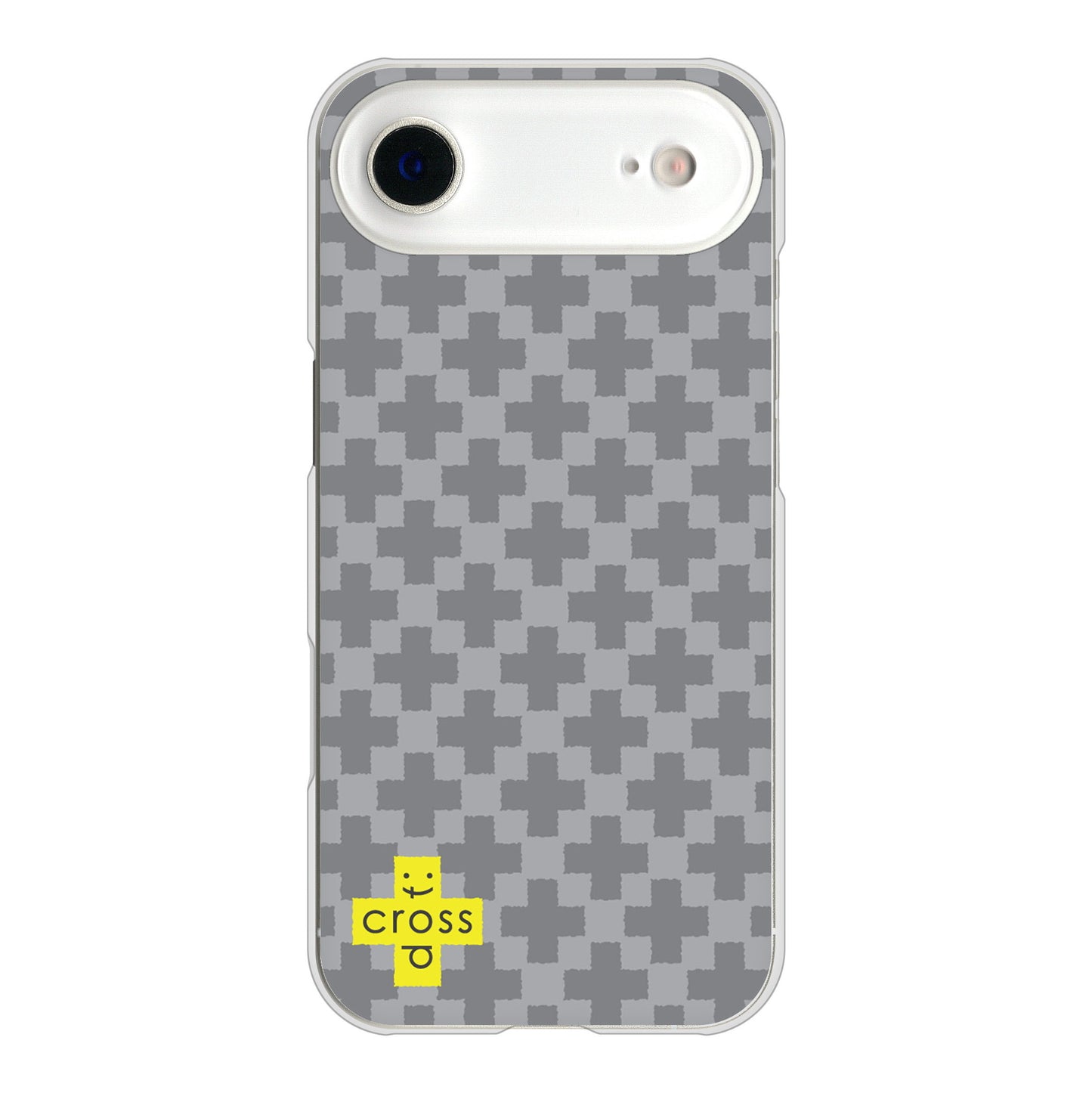 iPhone Air クロスドット ハードケース 背面印刷