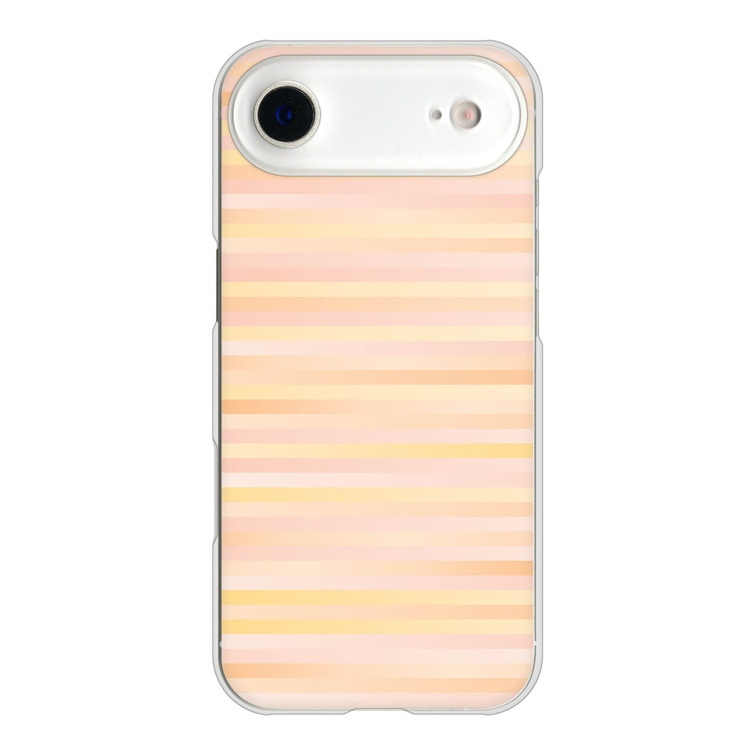 iPhone Air 高画質仕上げ 背面印刷 ハードケースグラデーションボーダー