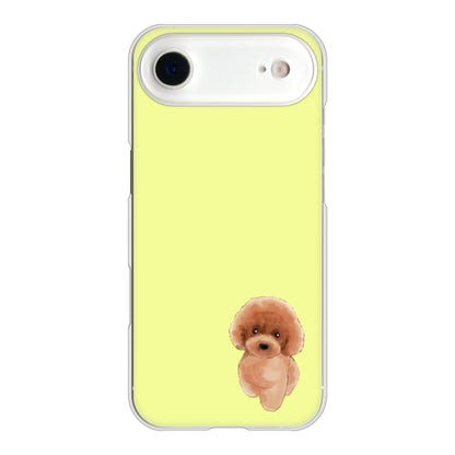 iPhone Air トイプードルレッド ハードケース 背面印刷