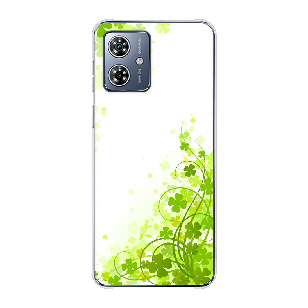 moto g64 5G 565 四葉のクローバー ハードケース 背面印刷
