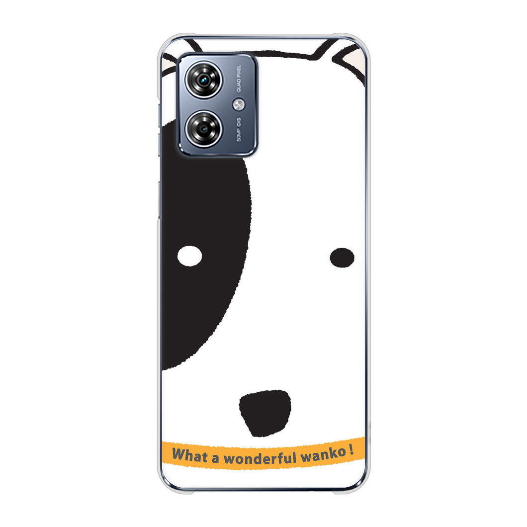 moto g64 5G IA800 わんこ ハードケース 背面印刷