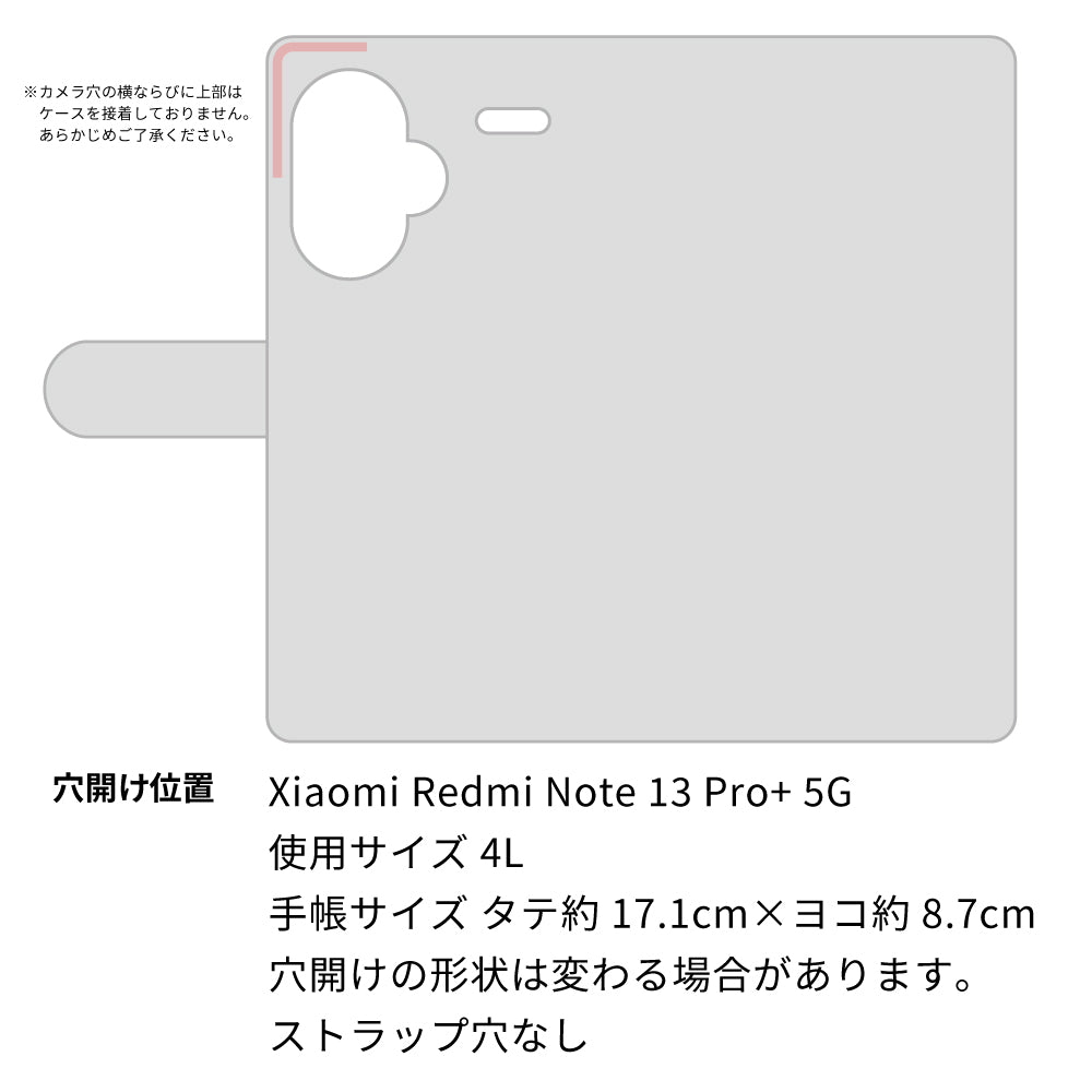 Xiaomi Redmi Note 13 Pro+ スマホショルダー 手帳型 縦向き くすみカラー スタンド機能付