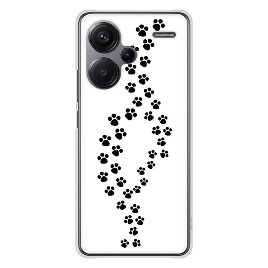 Xiaomi Redmi Note 13 Pro+ 066 あしあと ハードケース 背面印刷