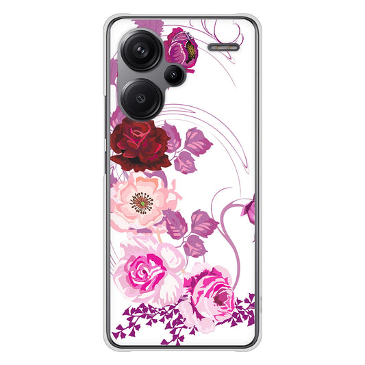 Xiaomi Redmi Note 13 Pro+ ロマンチックなバラ ハードケース 背面印刷