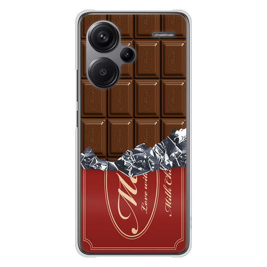 Xiaomi Redmi Note 13 Pro+ 板チョコ ハードケース 背面印刷