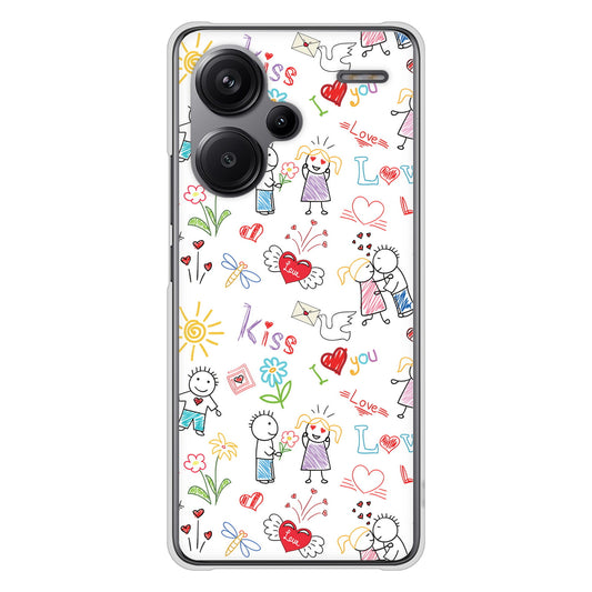 Xiaomi Redmi Note 13 Pro+ カップル＆ファミリー ハードケース 背面印刷