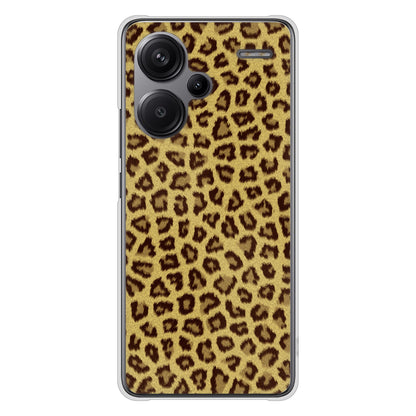 Xiaomi Redmi Note 13 Pro+ ヒョウ柄ベーシックS ハードケース 背面印刷