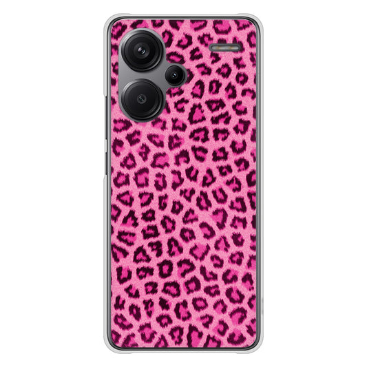 Xiaomi Redmi Note 13 Pro+ ヒョウ柄ベーシックS ハードケース 背面印刷