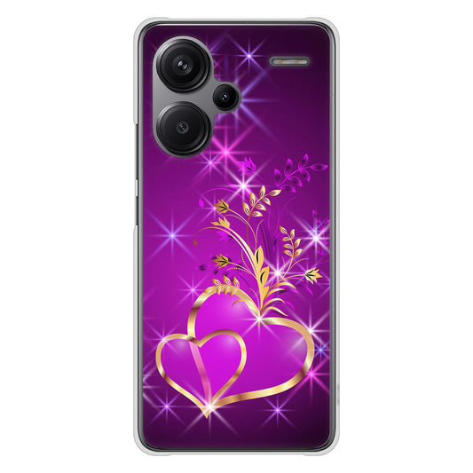Xiaomi Redmi Note 13 Pro+ きらめきハート ハードケース 背面印刷