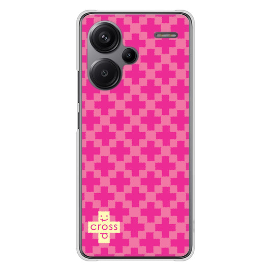 Xiaomi Redmi Note 13 Pro+ クロスドット ハードケース 背面印刷