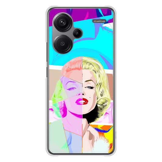 Xiaomi Redmi Note 13 Pro+ マリリンモンローデザイン ハードケース 背面印刷