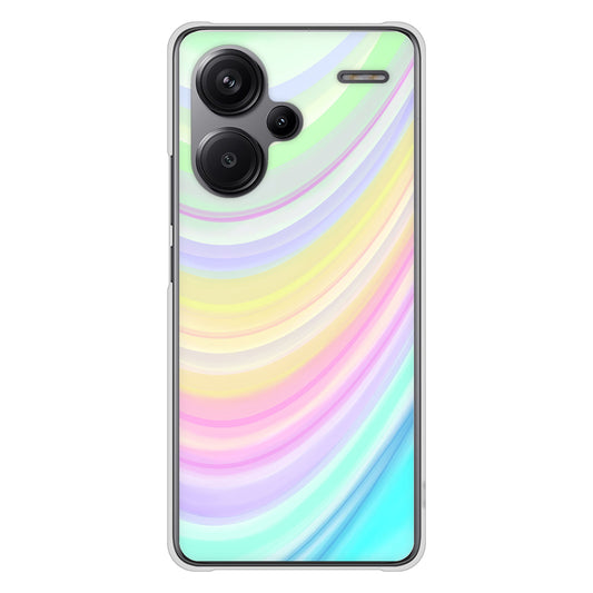 Xiaomi Redmi Note 13 Pro+ レインボー ハードケース 背面印刷
