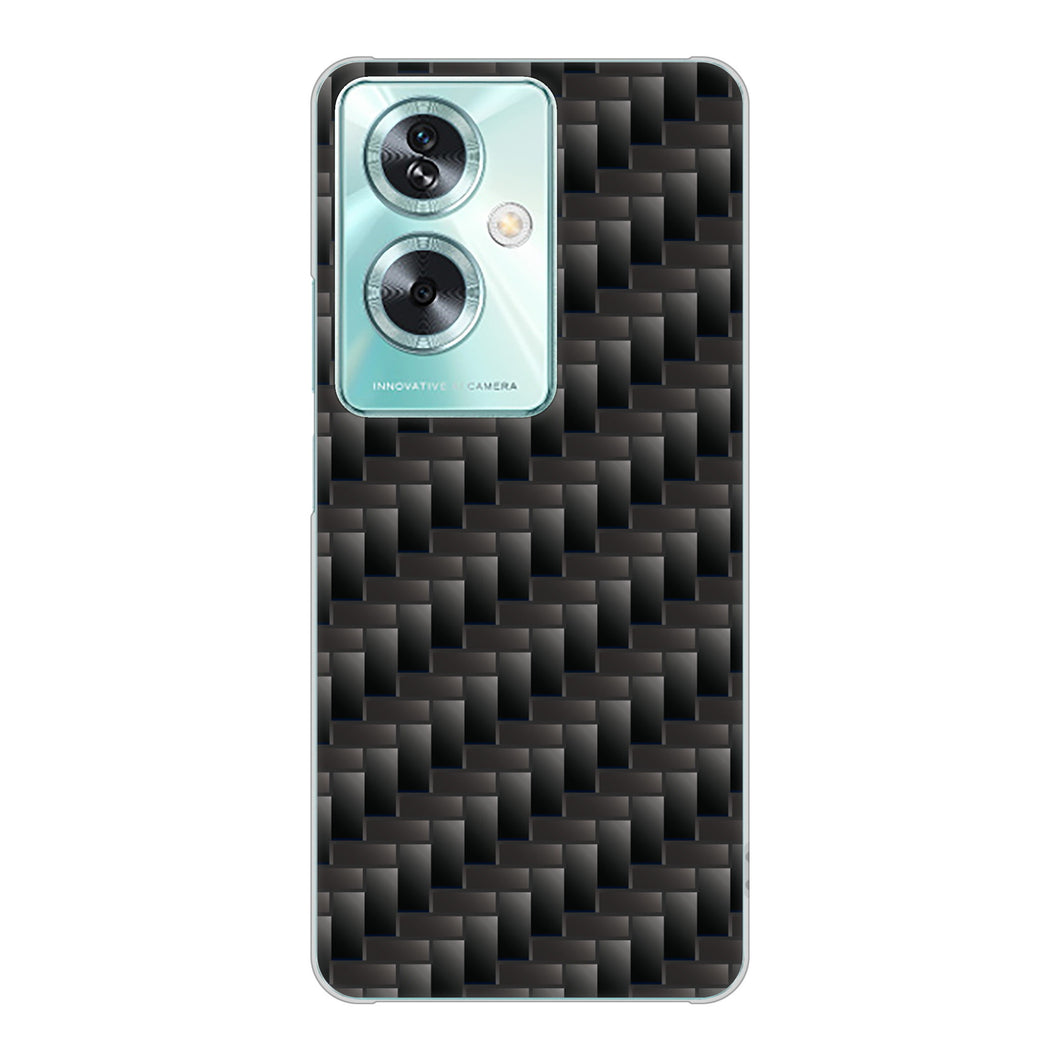 OPPO A79 5G 461 カーボン ハードケース 背面印刷